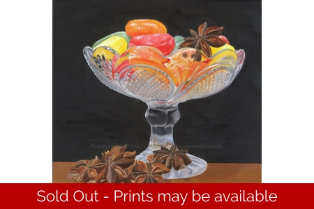 Sugar and Spice. Original oil painting